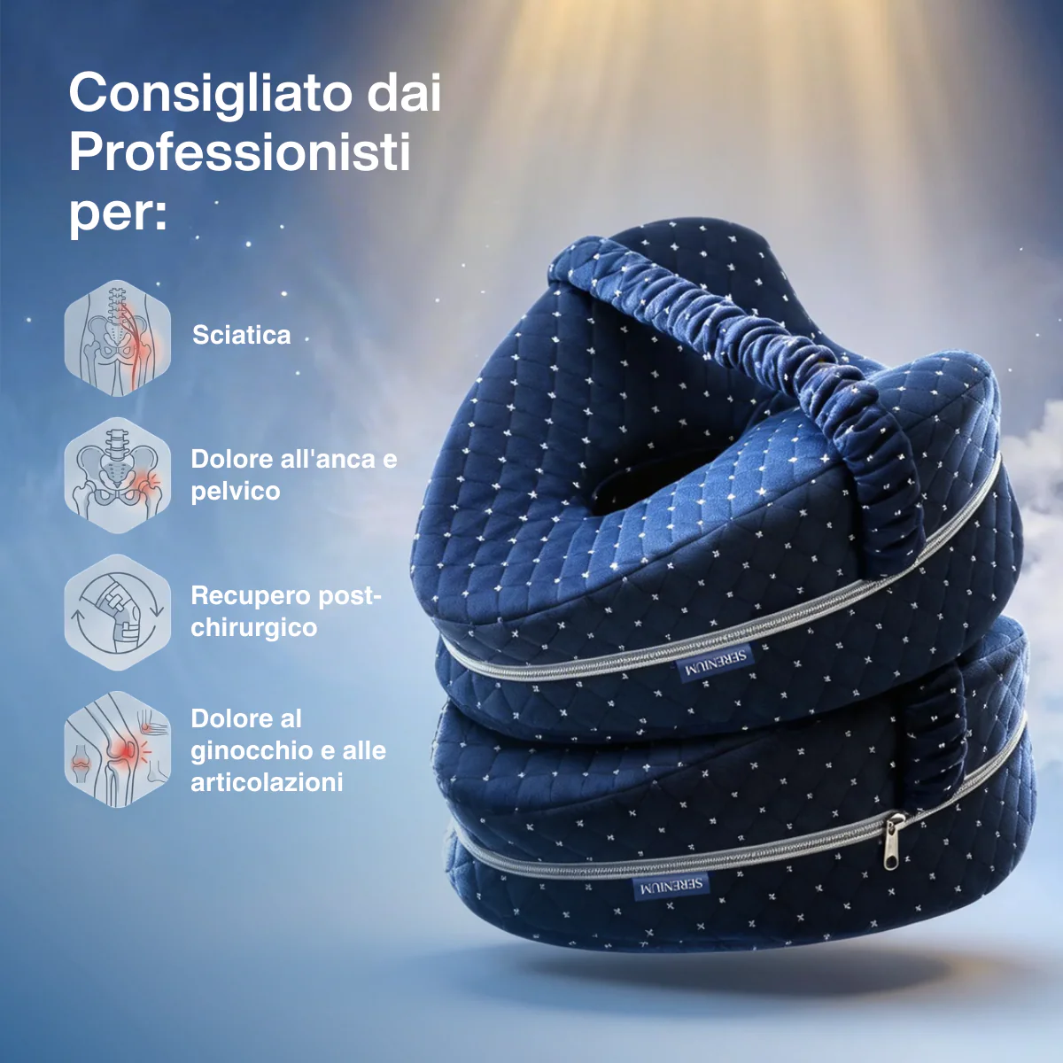 OrthoHip - Cuscino Ergonomico tra le Ginocchia - Image 2